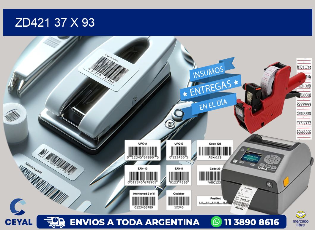 ZD421 37 x 93
