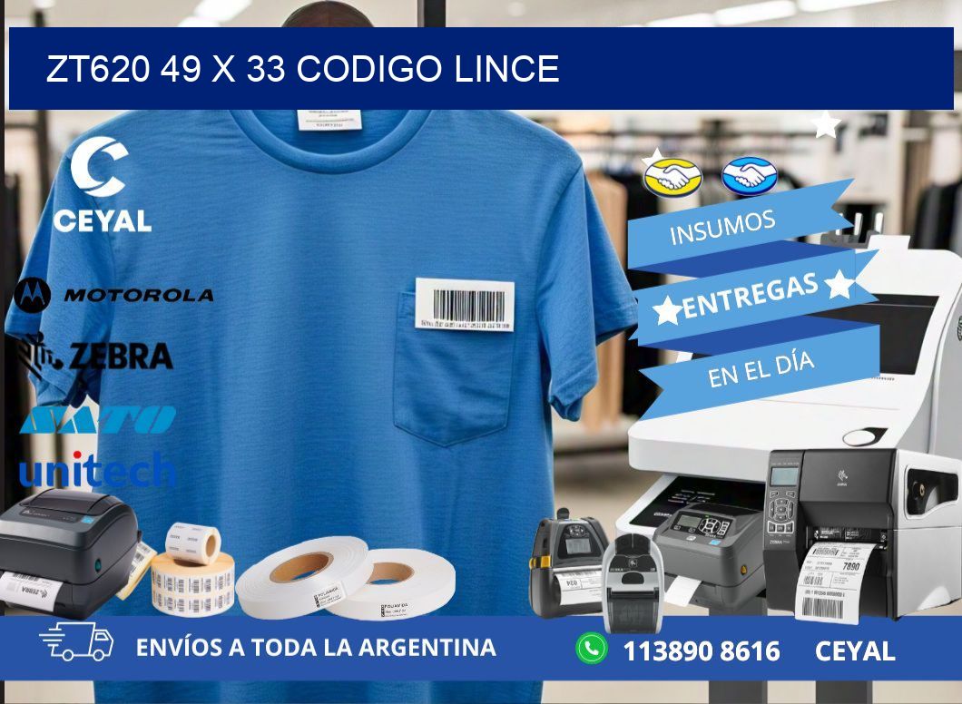 ZT620 49 x 33 CODIGO LINCE