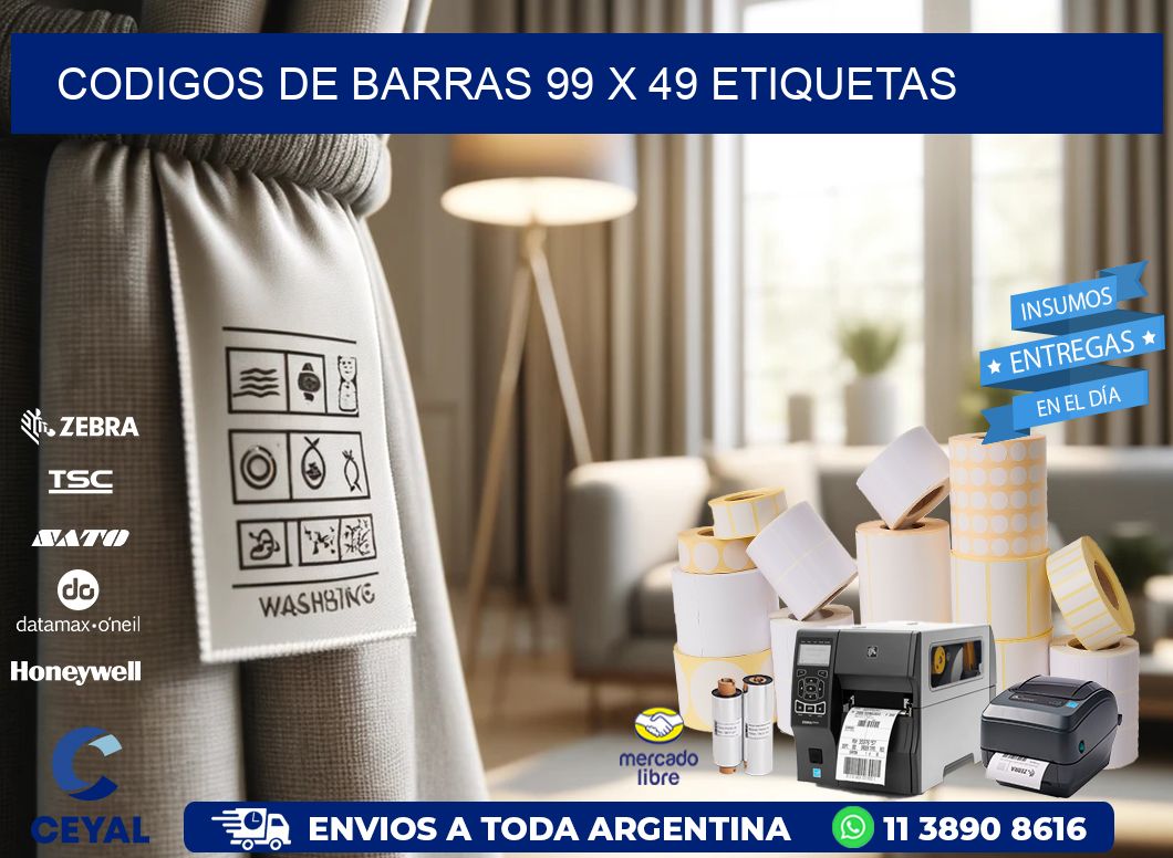 codigos de barras 99 x 49 etiquetas