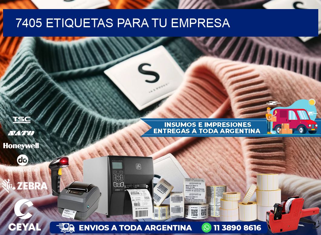 7405 etiquetas para tu empresa
