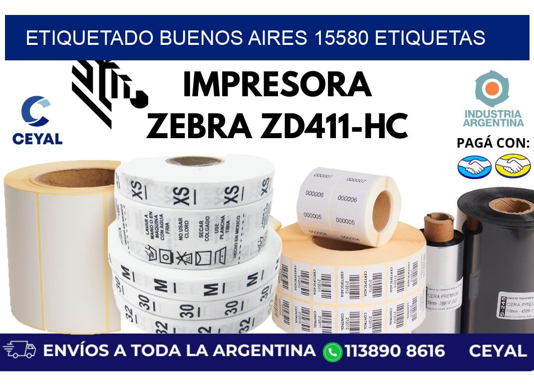 etiquetado buenos aires 15580 etiquetas