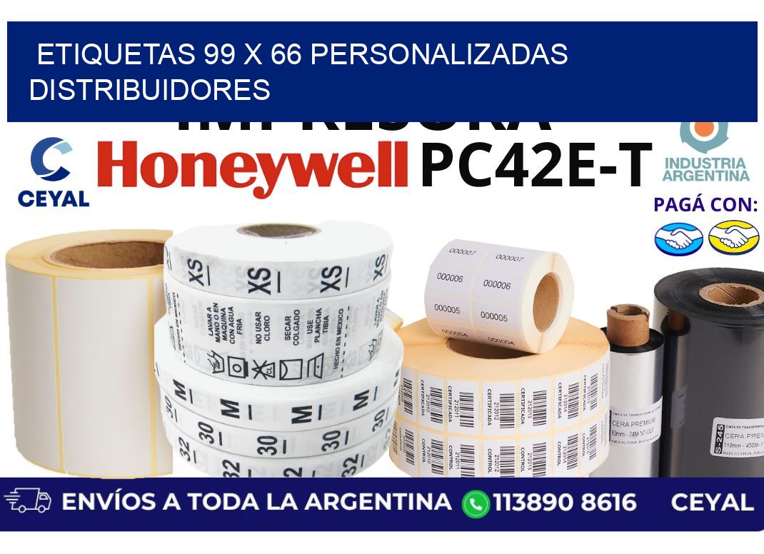 etiquetas 99 x 66 personalizadas distribuidores