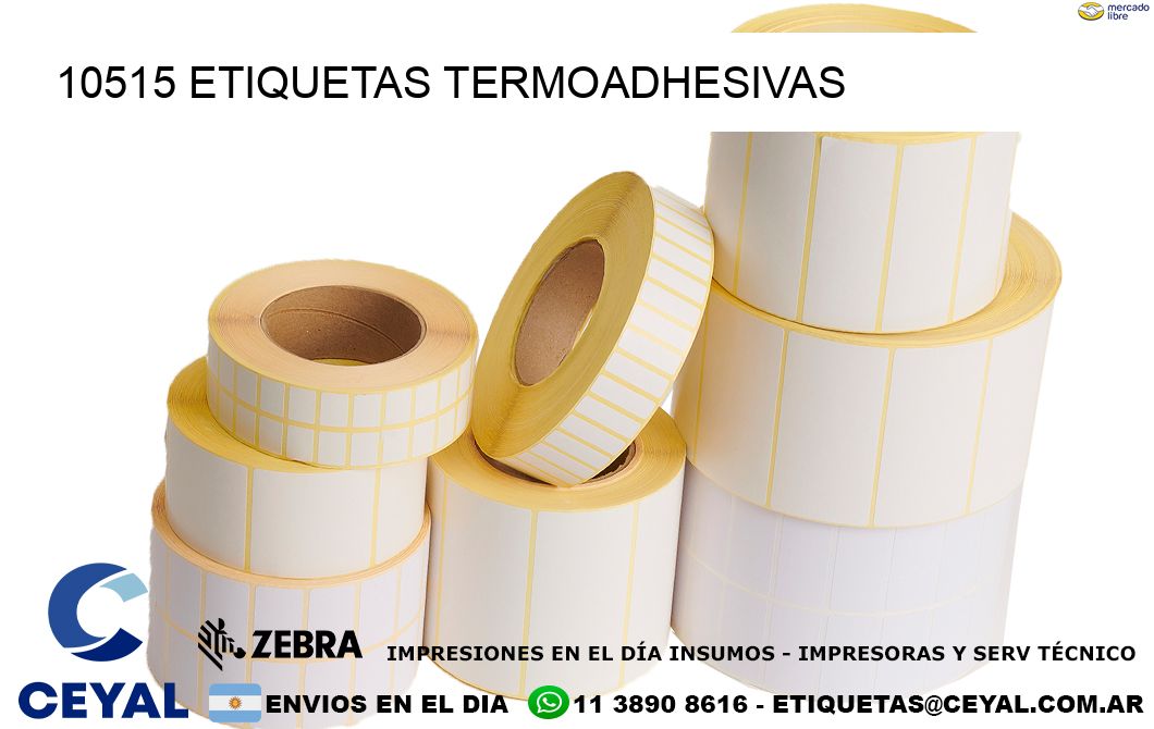 10515 etiquetas termoadhesivas