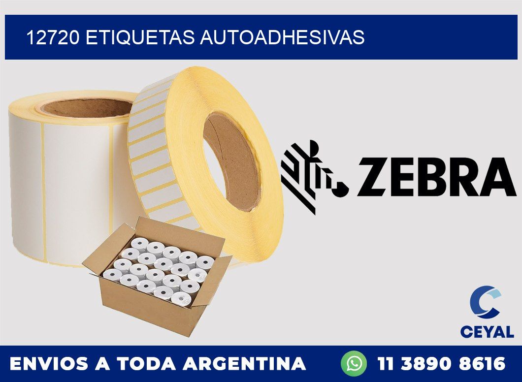 12720 etiquetas autoadhesivas