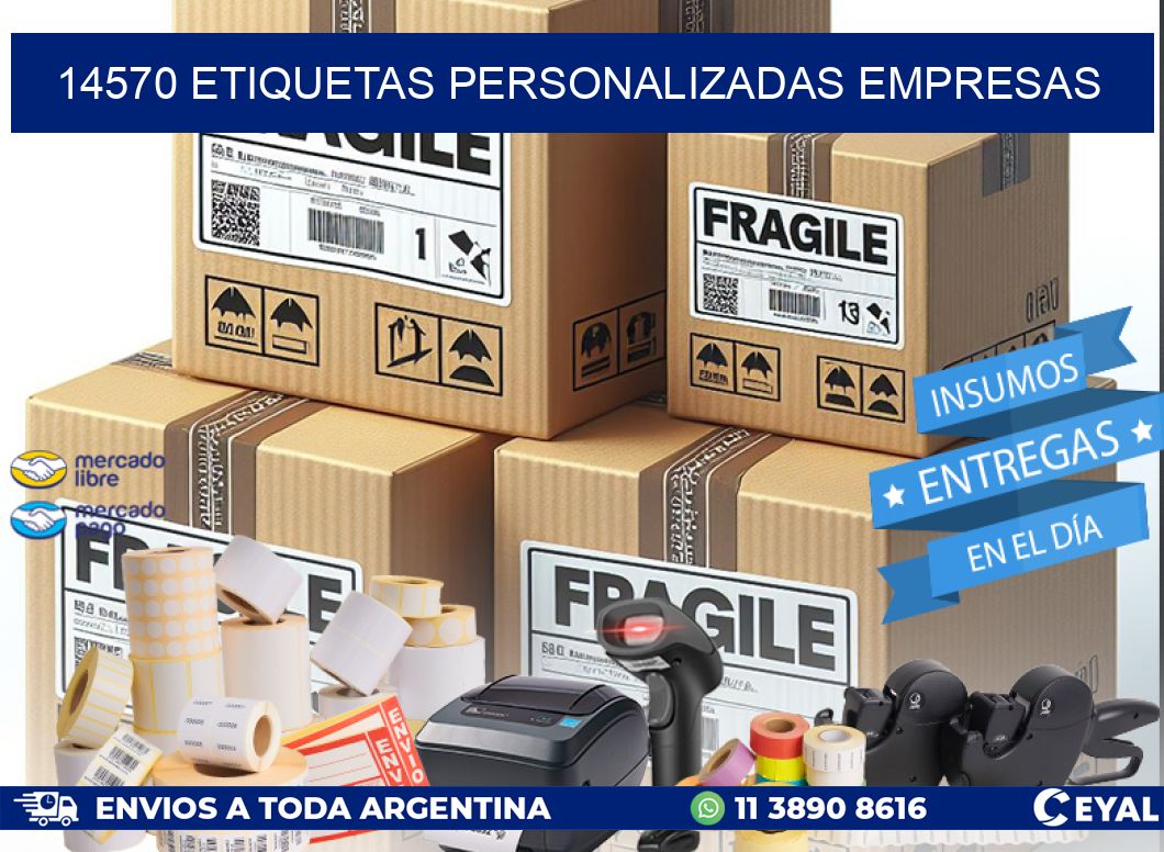 14570 Etiquetas personalizadas empresas