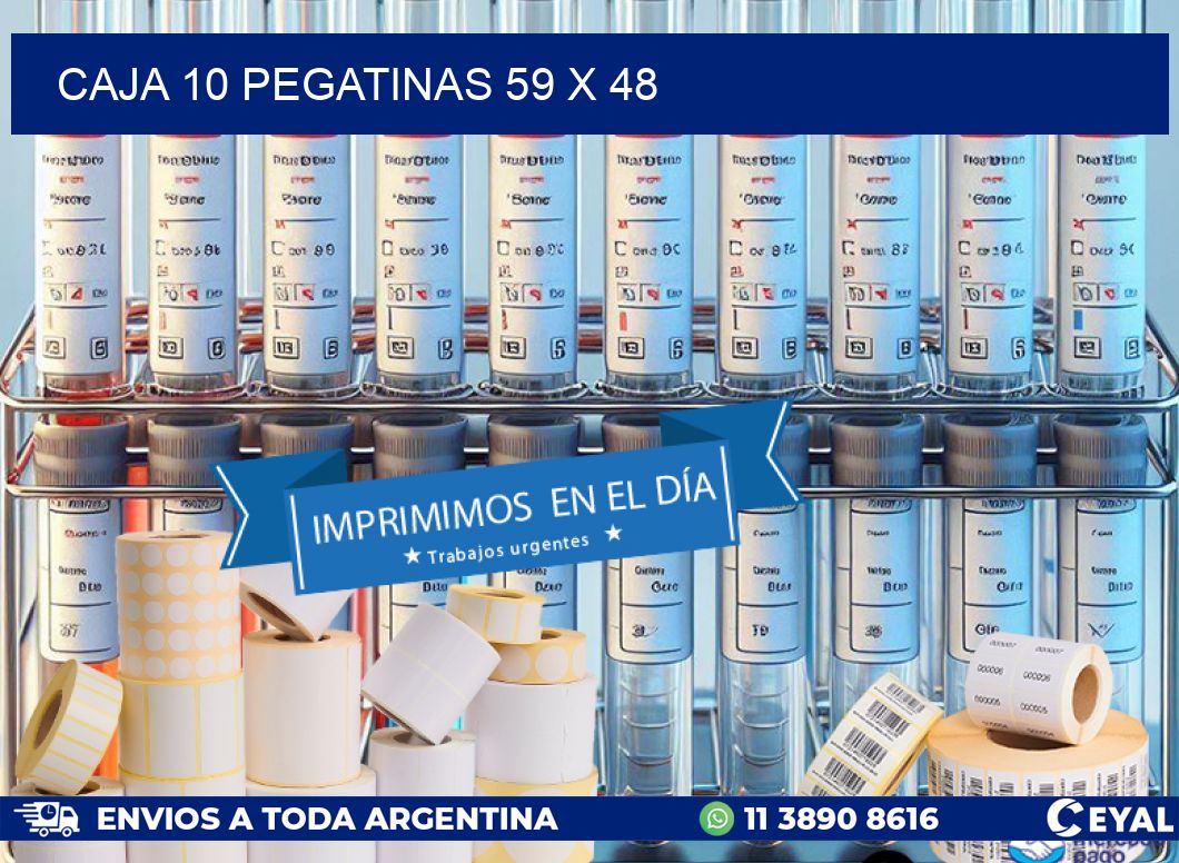 CAJA 10 PEGATINAS 59 x 48