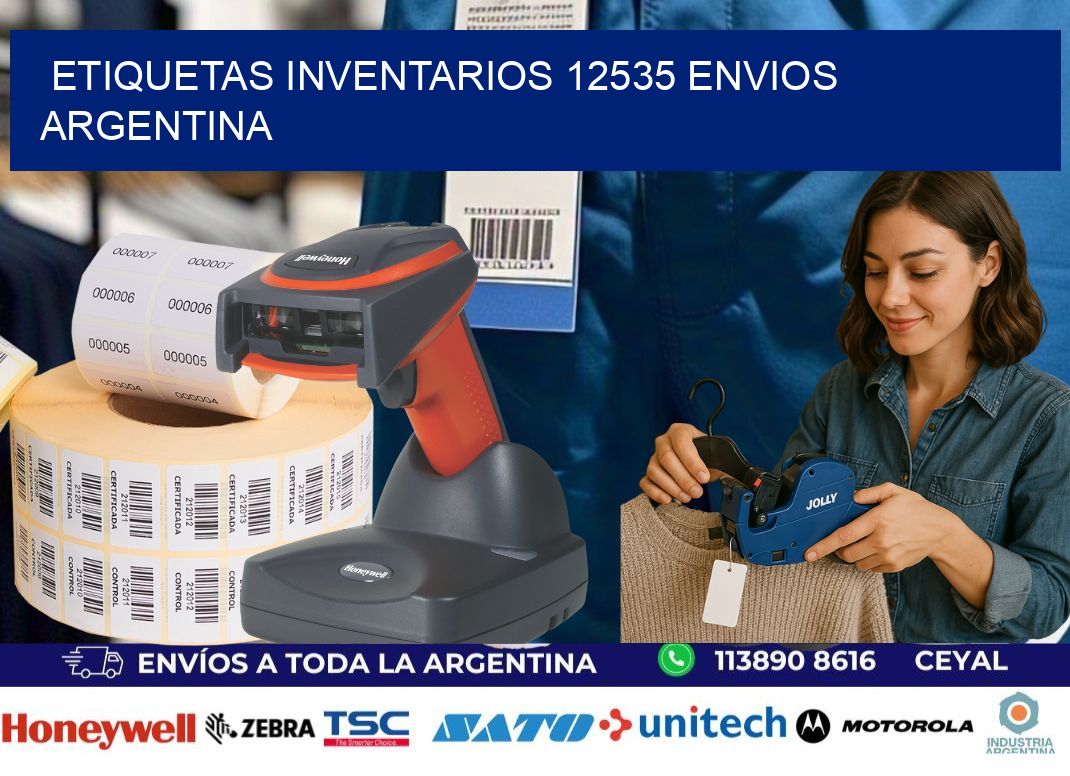 etiquetas inventarios 12535 ENVIOS ARGENTINA