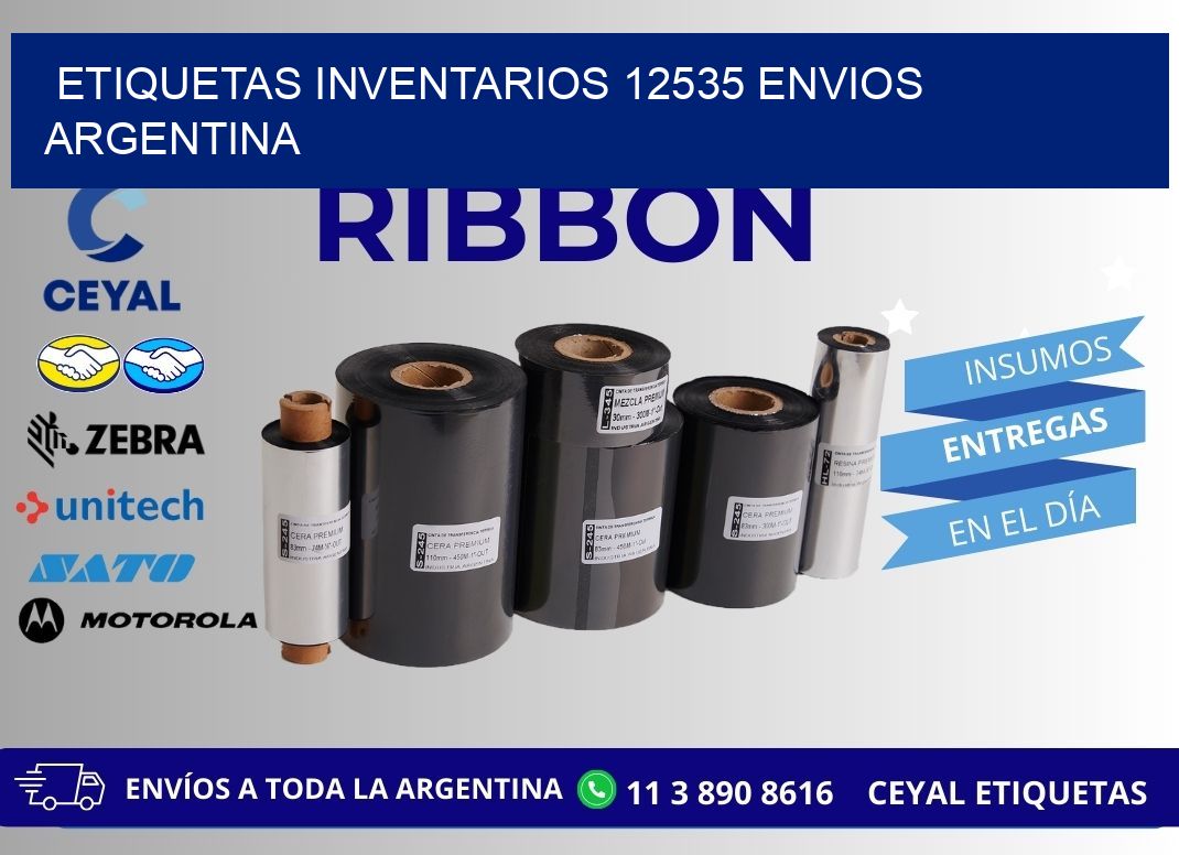 etiquetas inventarios 12535 ENVIOS ARGENTINA