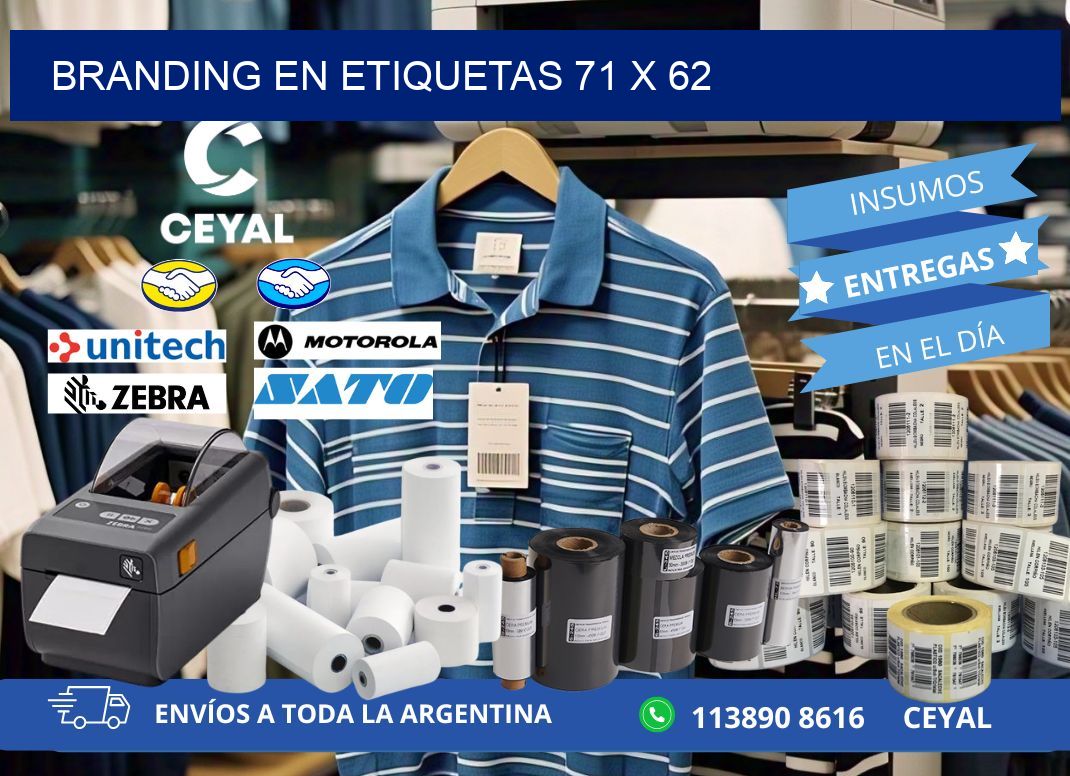 Branding en etiquetas 71 x 62