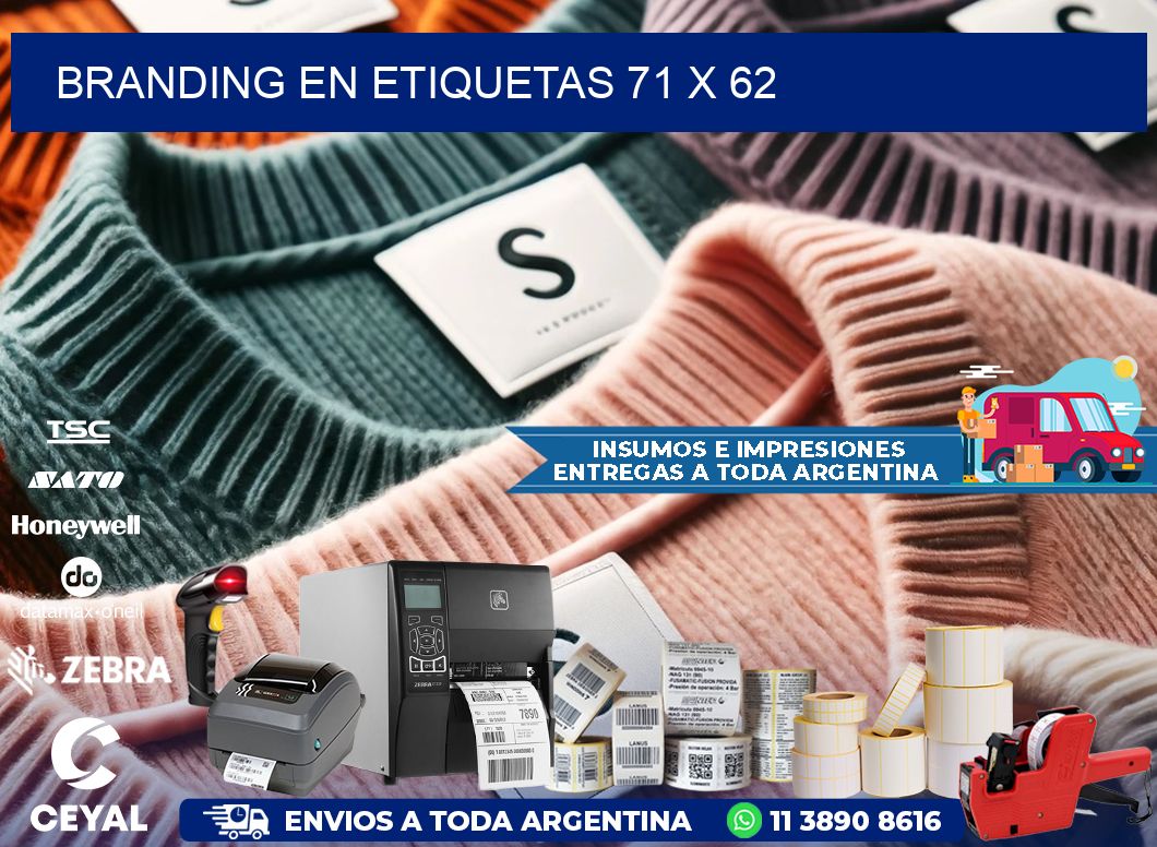 Branding en etiquetas 71 x 62