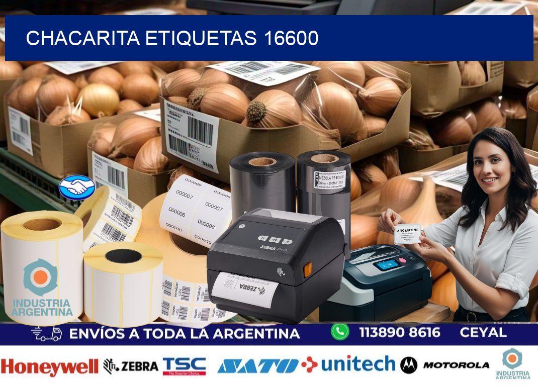 Chacarita etiquetas 16600