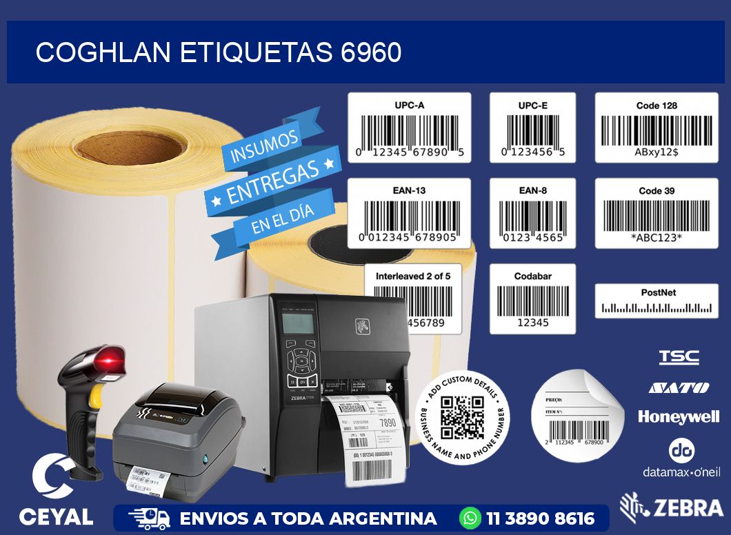 Coghlan etiquetas 6960