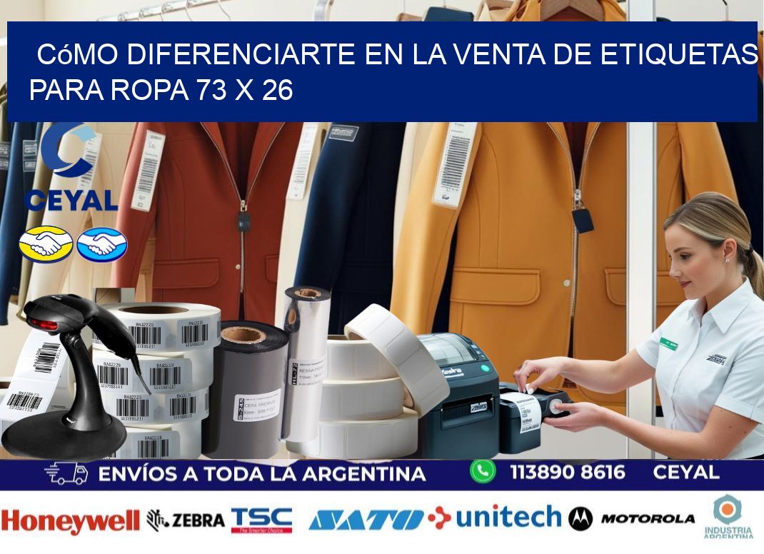 Cómo Diferenciarte en la Venta de Etiquetas para Ropa 73 x 26