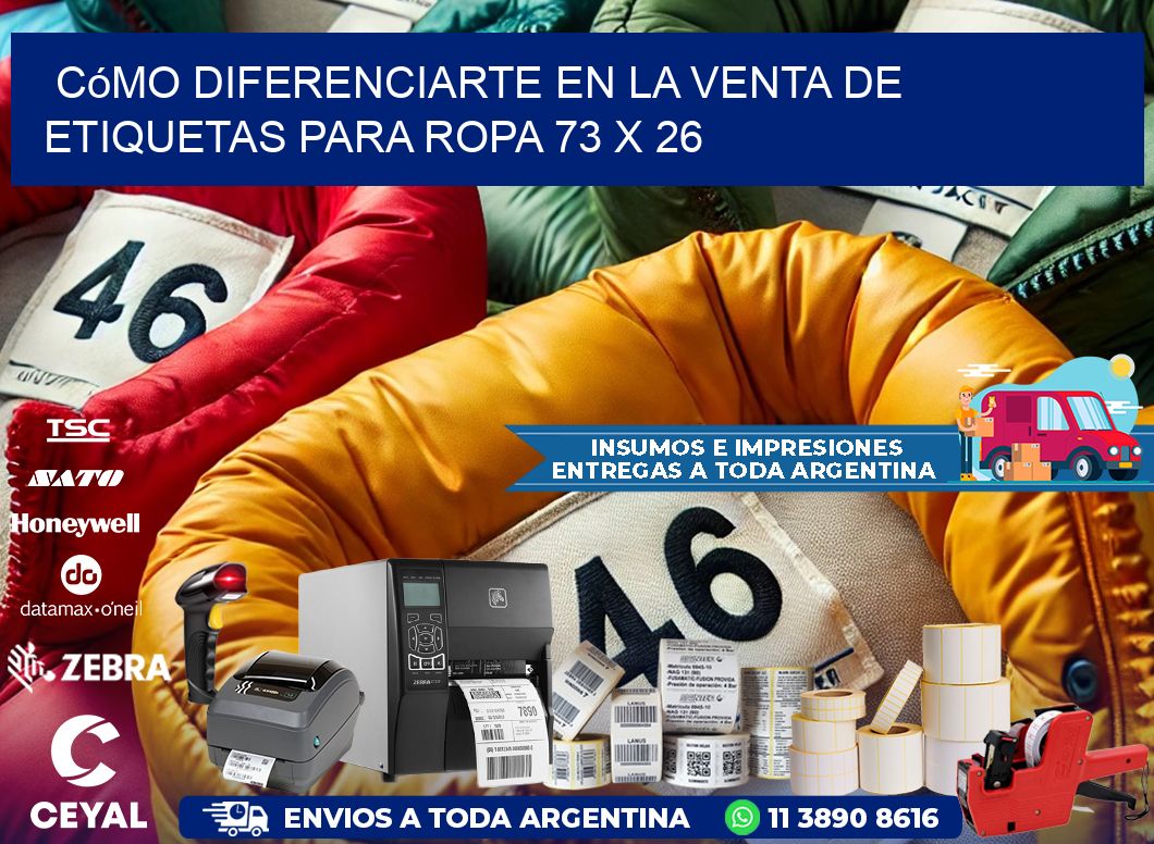 Cómo Diferenciarte en la Venta de Etiquetas para Ropa 73 x 26