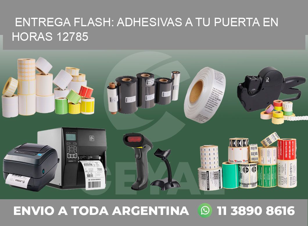 Entrega Flash: Adhesivas A Tu Puerta en Horas 12785