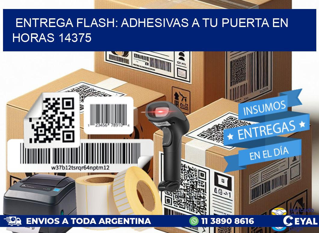 Entrega Flash: Adhesivas A Tu Puerta en Horas 14375