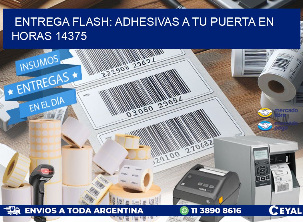 Entrega Flash: Adhesivas A Tu Puerta en Horas 14375