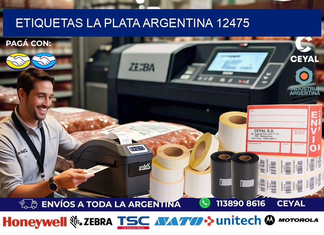 Etiquetas La Plata Argentina 12475