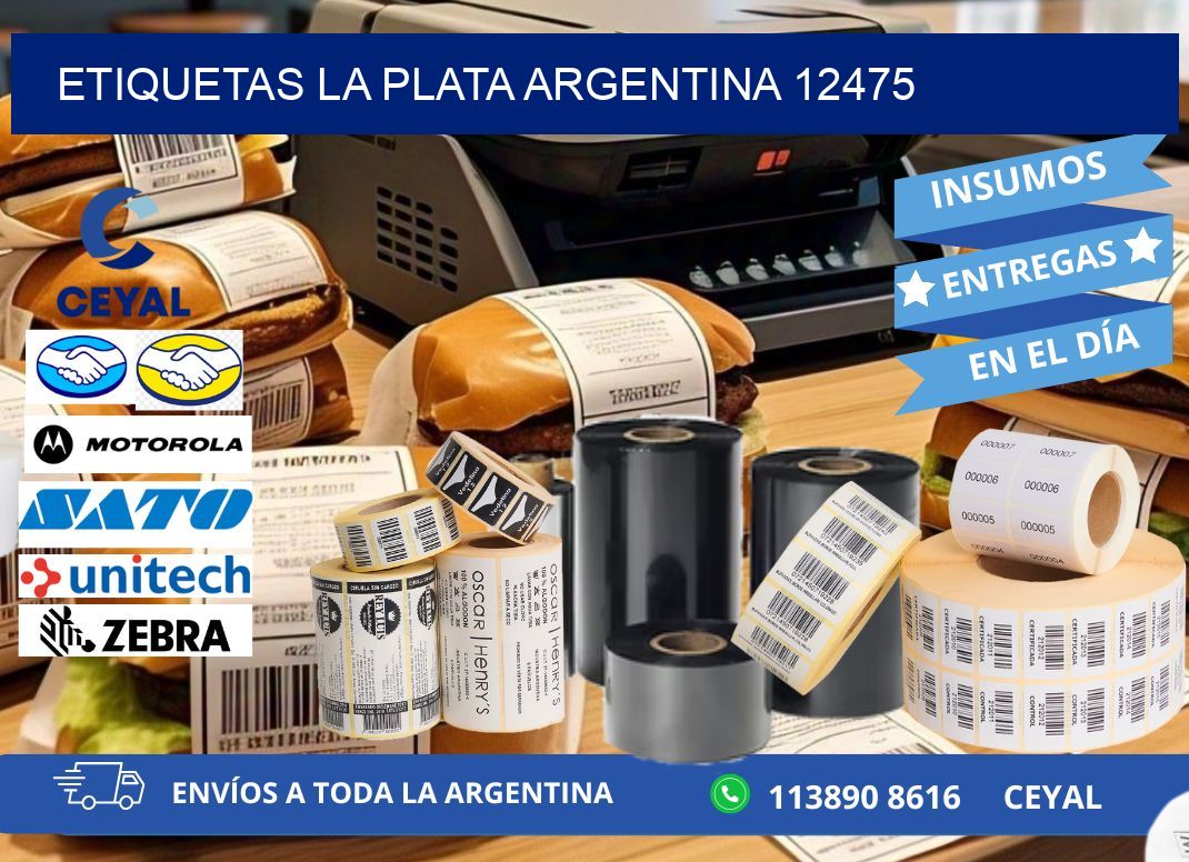 Etiquetas La Plata Argentina 12475