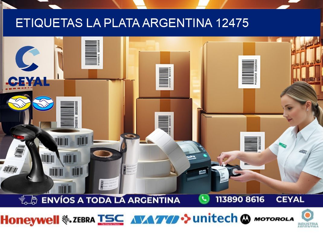 Etiquetas La Plata Argentina 12475