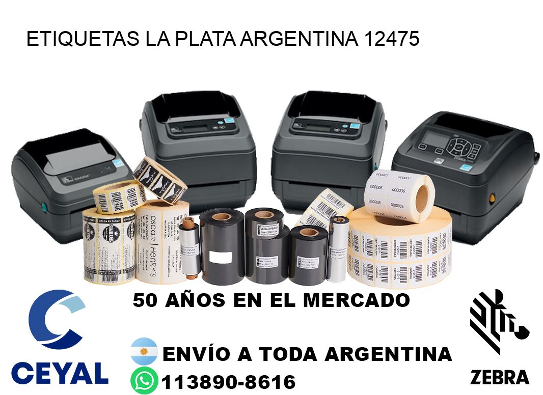 Etiquetas La Plata Argentina 12475