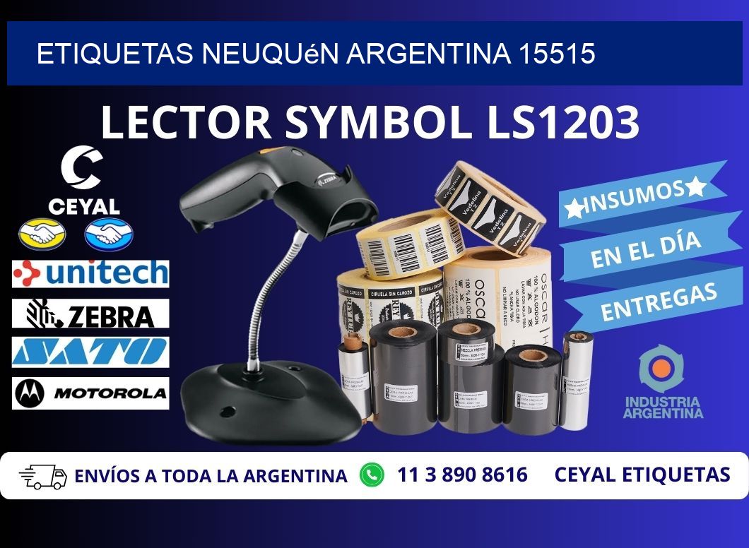 Etiquetas Neuquén Argentina 15515