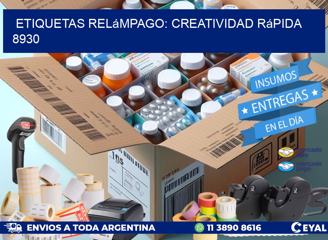 Etiquetas Relámpago: Creatividad Rápida 8930