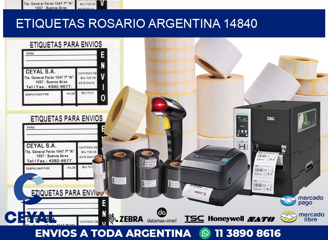 Etiquetas Rosario Argentina 14840