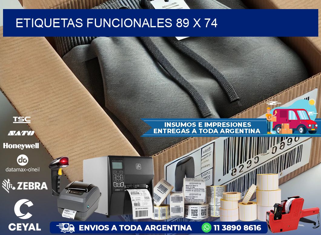 Etiquetas funcionales 89 x 74