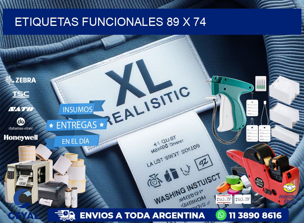 Etiquetas funcionales 89 x 74