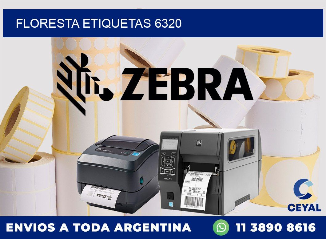 Floresta etiquetas 6320