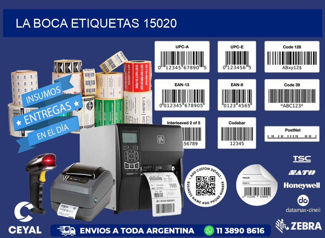 La Boca etiquetas 15020