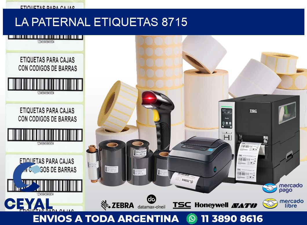 La Paternal etiquetas 8715