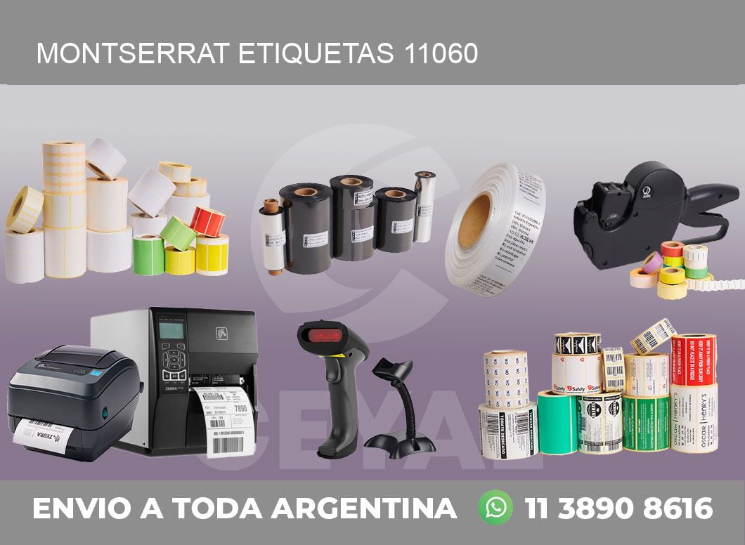 Montserrat etiquetas 11060