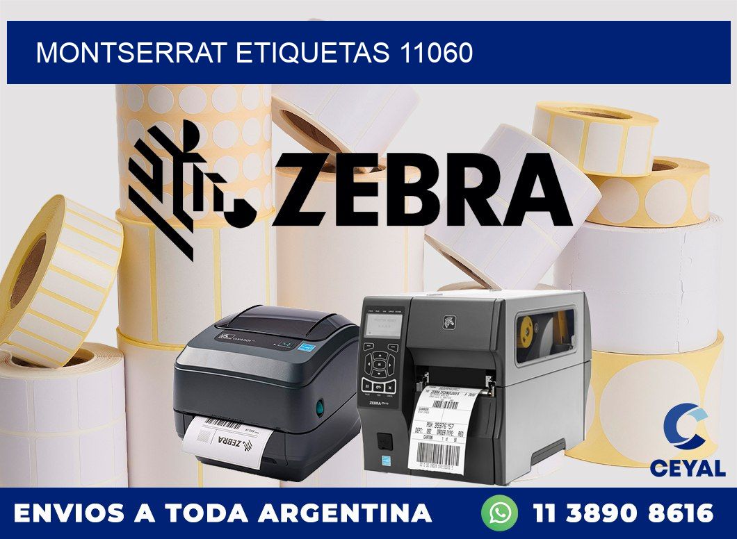 Montserrat etiquetas 11060
