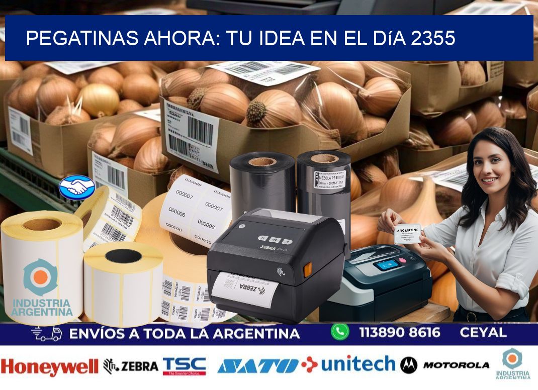 Pegatinas Ahora: Tu Idea en el Día 2355