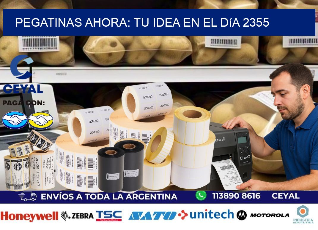 Pegatinas Ahora: Tu Idea en el Día 2355