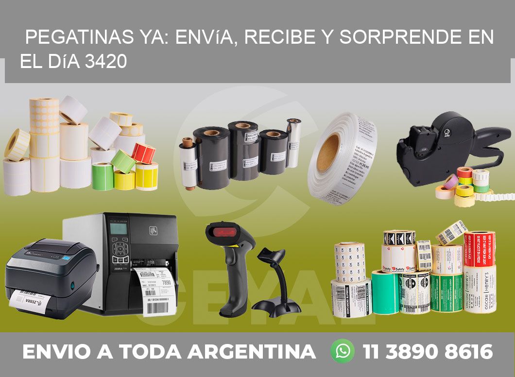 Pegatinas Ya: Envía, Recibe y Sorprende en el Día 3420