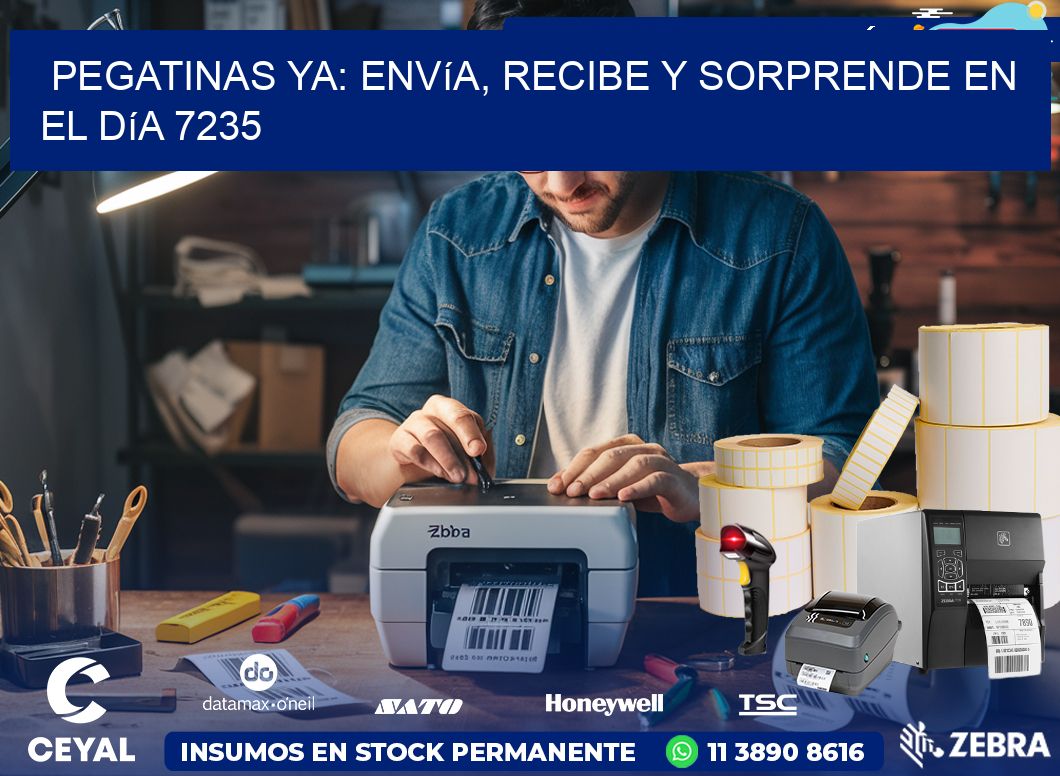 Pegatinas Ya: Envía, Recibe y Sorprende en el Día 7235