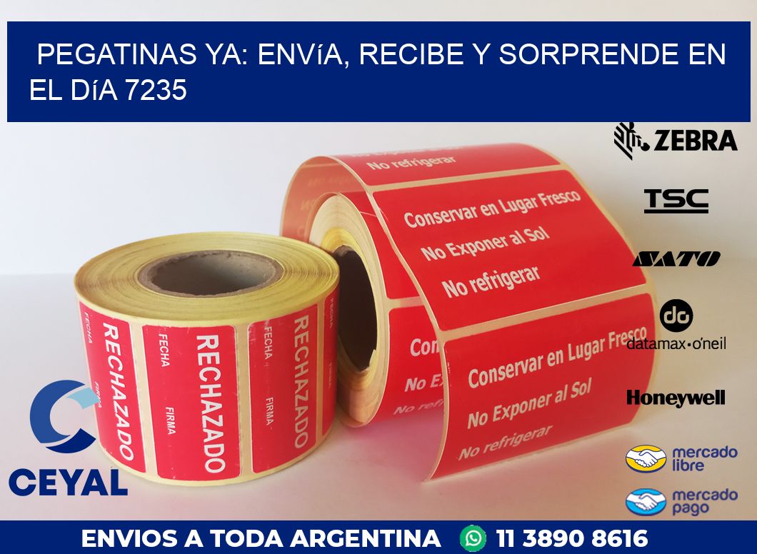 Pegatinas Ya: Envía, Recibe y Sorprende en el Día 7235
