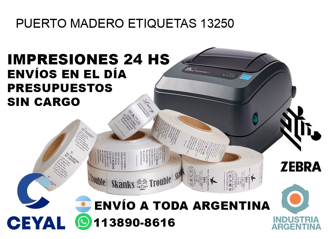 Puerto Madero etiquetas 13250