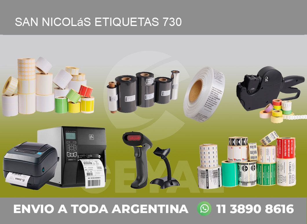 San Nicolás etiquetas 730