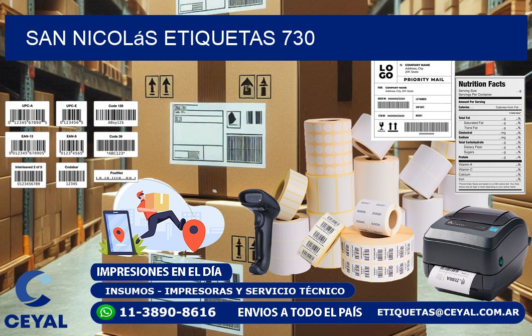 San Nicolás etiquetas 730