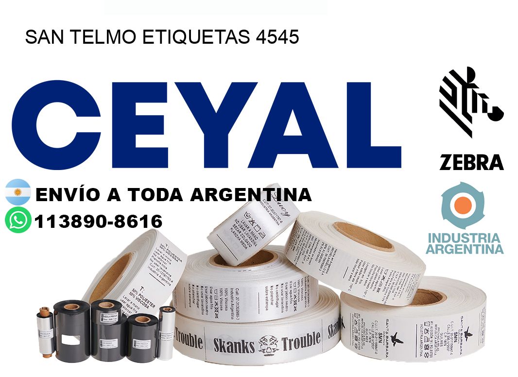 San Telmo etiquetas 4545
