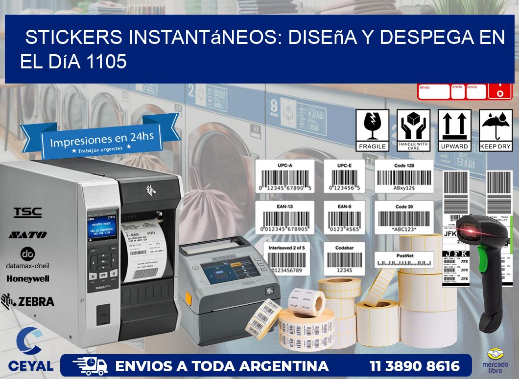 Stickers Instantáneos: Diseña y Despega en el Día 1105