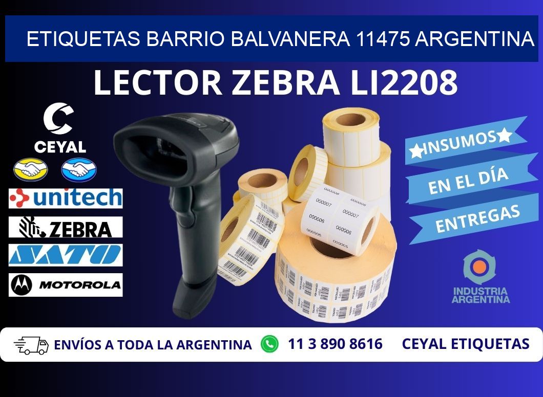 etiquetas barrio balvanera 11475 argentina