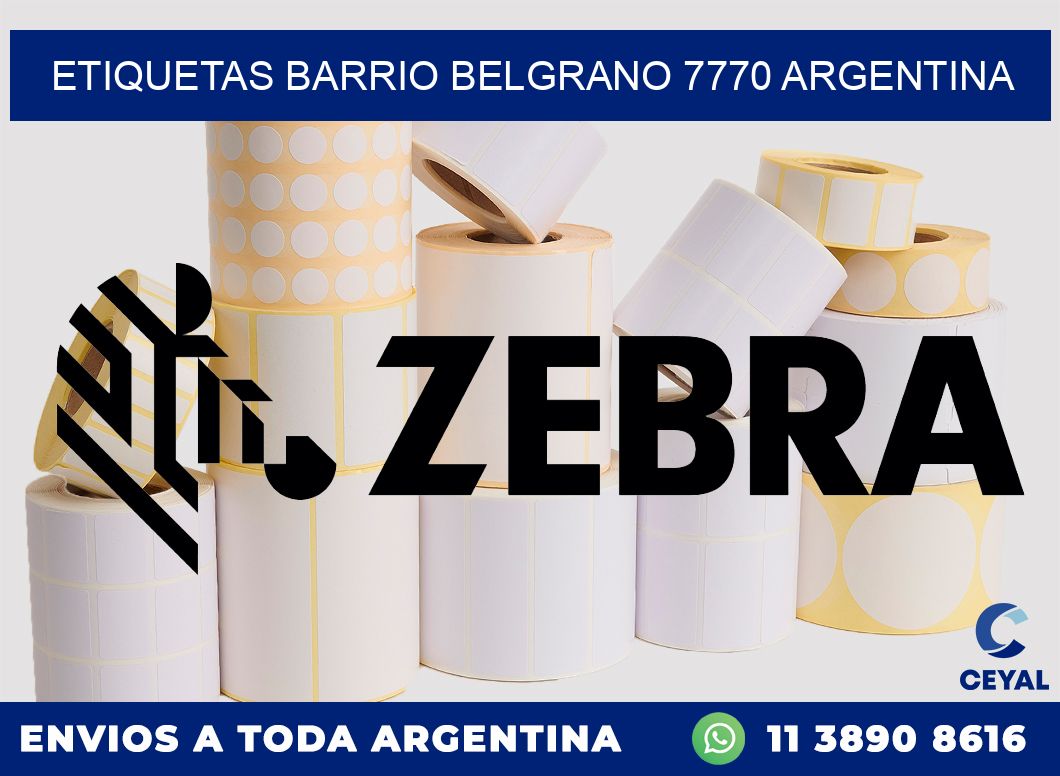 etiquetas barrio belgrano 7770 argentina