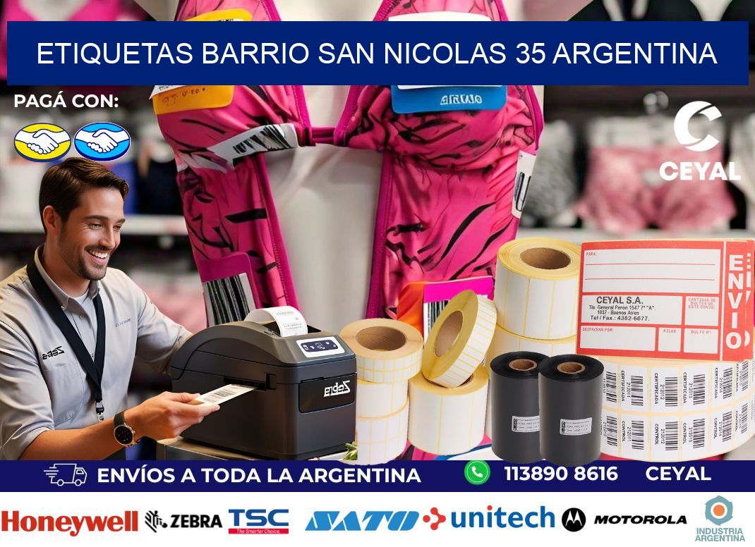 etiquetas barrio san nicolas 35 argentina