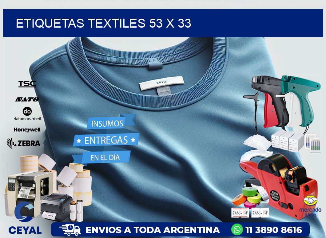 etiquetas textiles 53 x 33