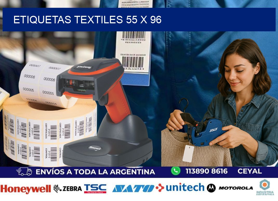 etiquetas textiles 55 x 96